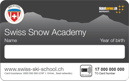 Swiss Snow Academy card