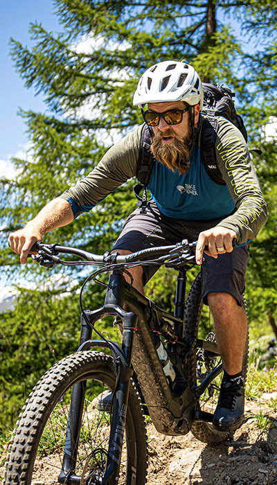 Biking at the Swiss Ski Schools